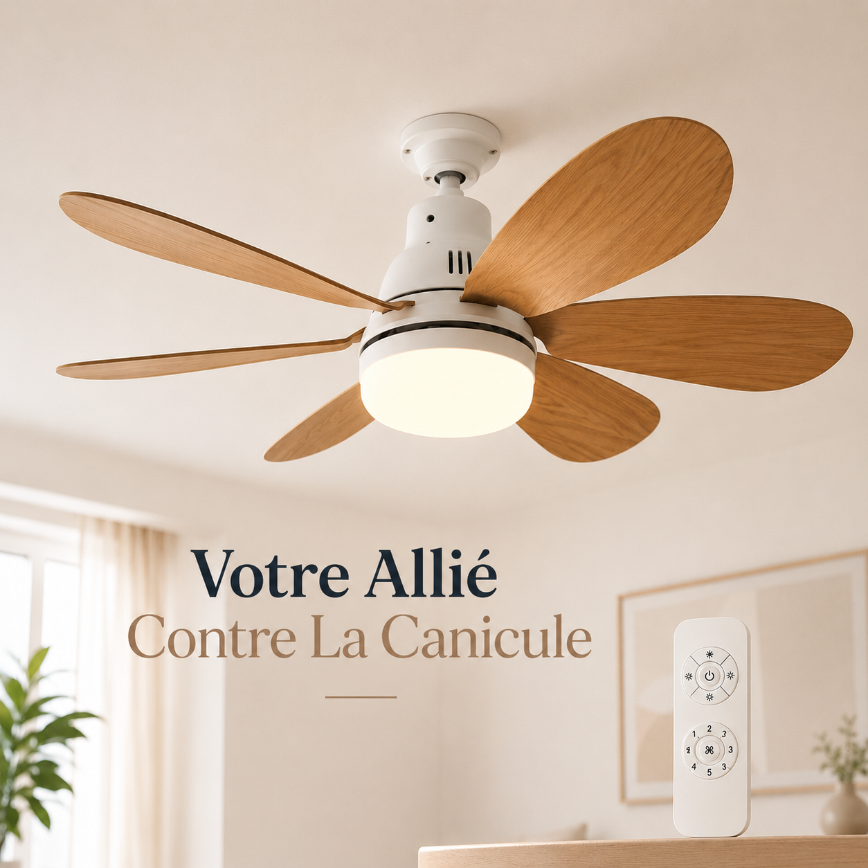 SoniV Ventilateur de Plafond